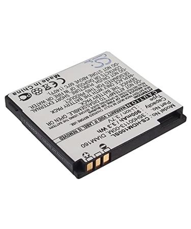 Replacement Battery Compatible with O2 Xda Diamond XDA Ignito Part Number: 35H00113-003 DIAM160 900mAh/3.7V