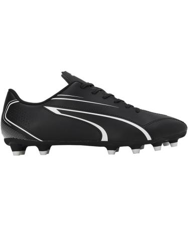 PUMA Men's Vitoria FG/AG Football Shoe - Size 44 EU - Puma Black & White - International Shipping Available - Buy Online on SooperMarket.com