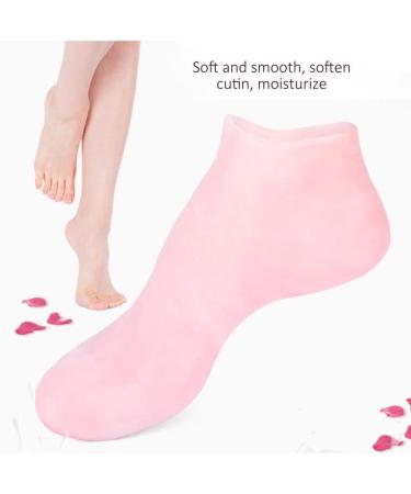 Dajidafu 3 Pairs Moisturizing Socks Foot SPA Pedicure Socks Anti-Drying Sock Repair Heel Protector Foot Care Tool for Woman - Buy Online on SooperMarket.com