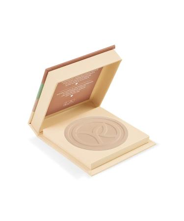 Yves Rocher COULEURS NATURE Compact Powder Ros 100 velvety texture for optimal blending with the skin 1 x jar 10 g