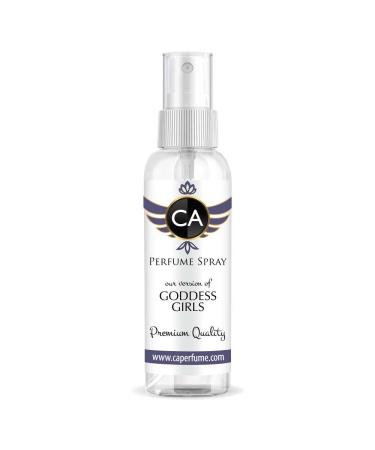CA Perfume Impression of Goddess Girls For Woman Travel Size Sample Fragrance Eau de Parfum Sprayer (2 Fl Oz/ 60 ml)