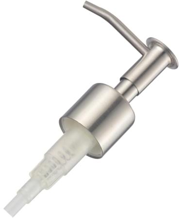 IMIKEYA 2 pcs Replacements Pump Bottle Shampoo Press Heads Steel for Head Silver Emulsion Stainless Shop Silverx2pcs 17x5.75cmx2pcs - Buy Online on SooperMarket.com