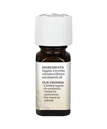 Buy Aura Cacia Organic Lemon Eucalyptus Essential Oil 0.25 fl. oz | Pure Corymbia citriodora - Buy Online on SooperMarket.com