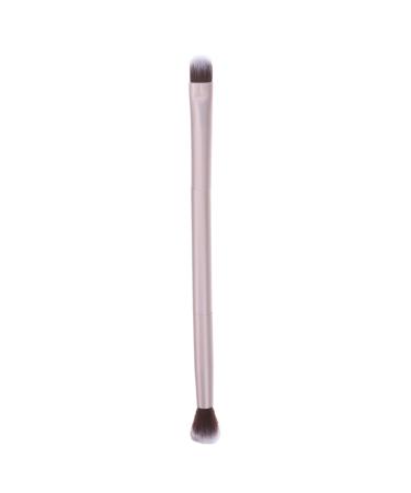 Baluue Eye Shadow Brush Blending Eye Brush Rose Gold Soft Synthetic Fibers Double-ended Eyeshadow Brush