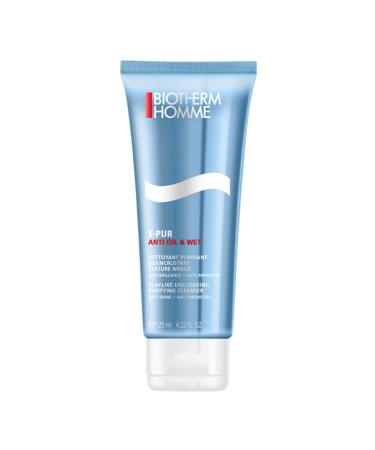 Biotherm Homme T-Pur Purifying Cleanser for Men 4.22 oz - Anti-Oil & Shine - Buy Online on SooperMarket.com