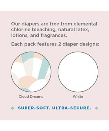 Amazon Brand - Mama Bear Plush Protection Newborn Diapers  Ultra-soft  Hypoallergenic  Dermatologist Tested  For Babies Weighing Up to 10 Pounds  Assorted Print  32 Count Size 0 (32 Count) 1 Pack - Buy Online on SooperMarket.com