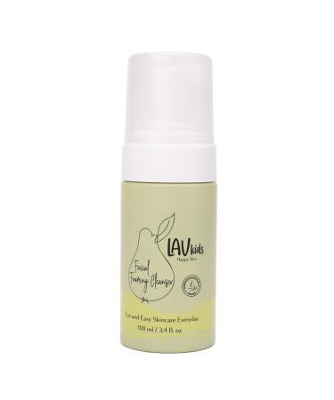Foaming Facial Cleanser for refreshed yet gentle scented skin Soap free Kids & Baby facial cleanser Dermatologically Tested Kids face wash for All Skin Types Including Sensitive Skin 100ml
