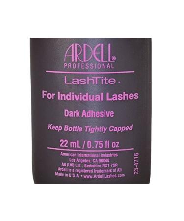 Ardell Lashtite Eyelash Adhesive - DARK & CLEAR Glue for Duralash Individual Lashes - 0.75 fl oz - Buy Online on SooperMarket.com