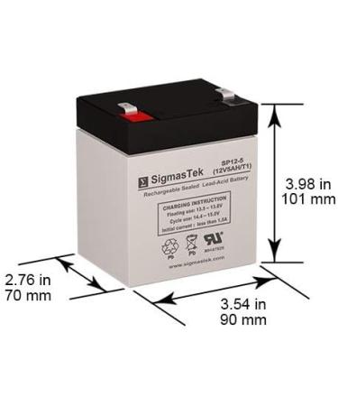 Buy Acme Security Systems BPS Alarm Battery 12V 5AH F1 - Reliable SLA Replacement for International Shipping - Buy Online on SooperMarket.com