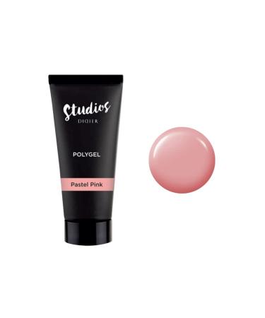 Didier Lab - Polygel Pastel Pink - Strong Nail Gel Builder for Extension - Resistant to Damage - Hard as Acrylic - Strengthener - Long Lasting - For Professional and Beginners - LED Lamp - 30g