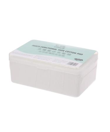 Portable Cleansing Cotton 1000Pcs Boxed Disposable Ultra-Thin Cotton Makeup Remover Wipes Nail Polish Remover Cleansing Facial Tissue Paper Soft Comfortable (Color : White Size : 5 * 6cm) 5*6cm White