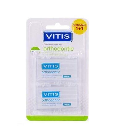 VITIS orthodontic wax 10 strips pack of 6 (6x 10 pieces)