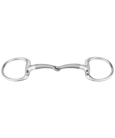 Sprenger SATINOX eggbutt snaffle 14 mm single jointed - stainless steel 145 mm width
