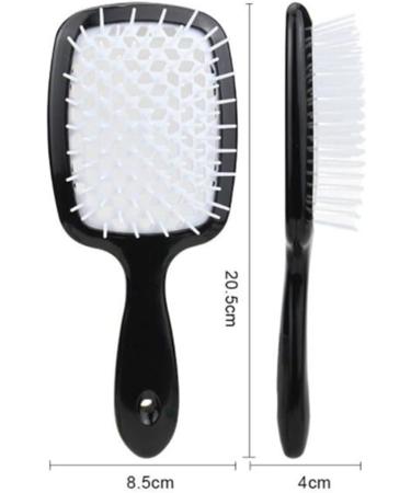 GUYANA Comb 1 Piece Of Wide Toothed Air Cushion Comb Massage Dry Wet Comb Hollow Comb Salon Hair Brush Set Wide Tooth Comb (Color : A) - Buy Online on SooperMarket.com