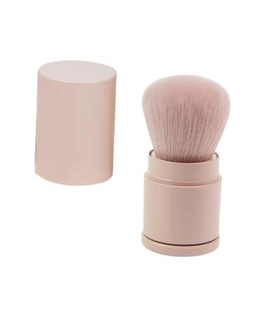 Angoily Powder Brush Blush Brush Fluffy Makeup Brush Women Cosmetics Brush Portable Powder Brush Blush Makeup Brush Makeup Beauty Brush Pink Miss Foundation Tool Injection Handle