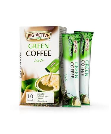Kawa Zielona La Karnita Green Coffee Herbapol 2w1 10 Saszetek