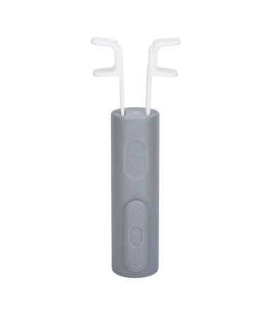 Dekaim Lip Muscle Trainer Improves Mouth Breathing Facial Slimming and Mouth Muscle Trainer for Children with Enlarged Adenoids (Light Gray)