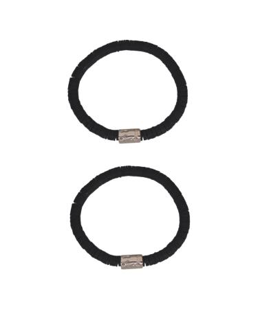 TENDYCOCO 3pcs Clay Bracelet Polymer Clay Manual Jewelry 18X0.6cmx2pcs Blackx2pcs