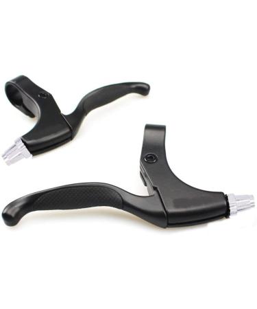 Premium Aluminum Alloy Bicycle Brake Levers - 2pcs Anti-Skid Handles for Mountain, Road, BMX Bikes - 4 Finger Design - Non-Slip Grip - 2.2cm Diameter - Buy Online on SooperMarket.com
