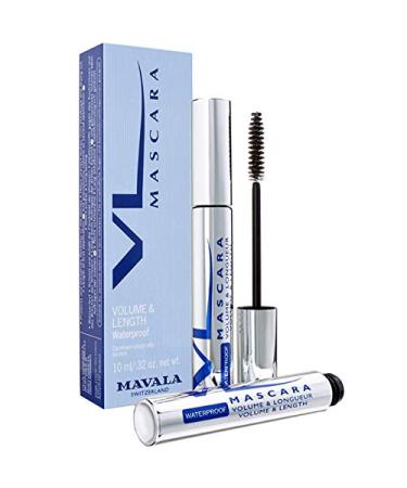 Mavala Mascara Volume & Length Waterproof Plum 0.32oz - Long-Lasting Formula for Bold, Voluminous Lashes - Buy Online on SooperMarket.com