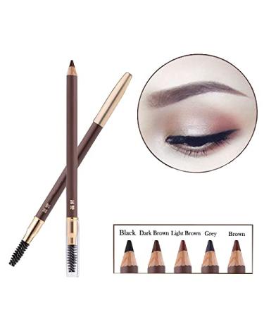 Longlasting Waterproof Eyebrow Pencil | Durable Liner in 2# Dark Brown | 5 Colors Available - Buy Online on SooperMarket.com
