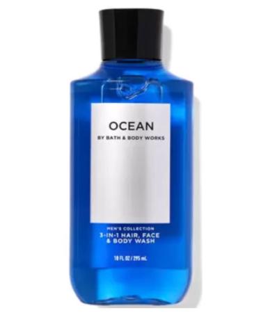 Bath & Body Works Ocean 3-in-1 Shower Gel & Body Cream | Refreshing Scent | Moisturizing Formula - Buy Online on SooperMarket.com