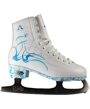 American Athletic Shoe Women's Sumilon Lined Figure Skates - Turquoise Outsole (Size 6) - Buy Online on SooperMarket.com