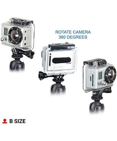 RAM Mounts RAP-B-202U-GOP1 Action Camera Universal Ball Adapter - B Size 1 Ball - Buy Online on SooperMarket.com