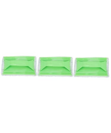Ipetboom 3 Sets Glass Concave Cleaning Brush Spring Window