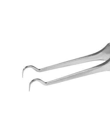 Premium Blackening Remover Tweezers - Stainless Steel Acne & Beauty Tool 8.7 cm Hook - Perfect for Makeup & Skincare - Buy Online on SooperMarket.com