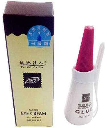 AnHua 2 Bottle Eye Waterproof False Eyelashes Adhesive Beauty 12ml False Eyelash Glue Fake Eyelash Adhesive Eye Cream - Buy Online on SooperMarket.com