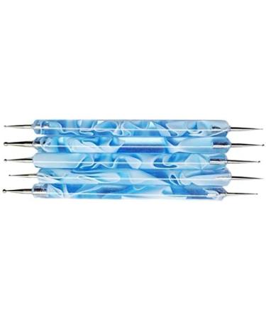 Desikixudy 10 Wave Bar Chain Link Needle Point Pen Point Drill Pen Can Be Used to Embellish Gel Nail Skills - Buy Online on SooperMarket.com