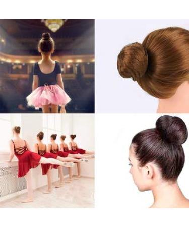 30Pcs Blonde Elastic Edge Mesh Hair Nets for Ballet Dance - Invisible Hair Bun Holder - Buy Online on SooperMarket.com
