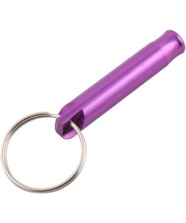 CABLEPELADO Survival Whistle - Emergency & Sports Whistle in Dark Purple | Aluminum Alloy for Outdoor Activities | International Shipping Available - Buy Online on SooperMarket.com