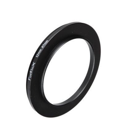 Fotodiox 52mm - 67mm, 52-67mm Macro Close-up Reverse Ring, Anodized Black Metal Ring, for Nikon, Canon, Sony, Olympus, Pentax, Panasonic, Samsung Camera 52-67mm Reverse Ring