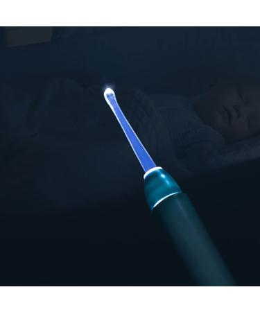LED Earwax Removal Spoon | Luminous Pick Remover Tool for Newborns | Transparent & Visible Ear Cleaner - Buy Online on SooperMarket.com