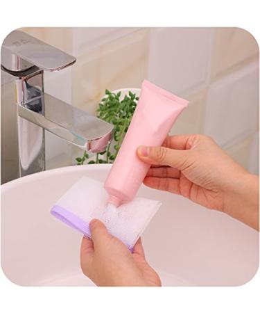 20-Pack Magnoloran Double Layer Mesh Soap Saver Pouch for Exfoliating and Bubble Foam Net Handmade Soap - Body and Facial Cleaning Tool - Buy Online on SooperMarket.com