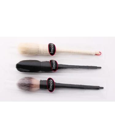 Handmade Rattan Handle Makeup Brush - Professional Highlighter & Blush Brush - Tricolor Cosmetic Tool for Blending - Buy Online on SooperMarket.com