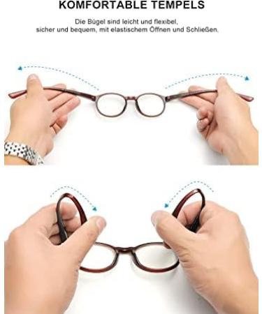 SKYWAY Reading Glasses for Women & Men | Blue Light Blocking Lightweight Anti-Glare Computer & Gaming Readers - 1 Blue 1.5 Diopters - Buy Online on SooperMarket.com