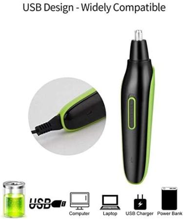 5-in-1 USB Rechargeable Eyebrow & Facial Hair Trimmer - Waterproof Perfect for Home Travel & Commuting - Shop Now - Buy Online on SooperMarket.com