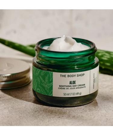The Body Shop Aloe Soothing Day Cream 1.7 oz - Vegan Moisturizer for Sensitive Skin - Buy Online on SooperMarket.com