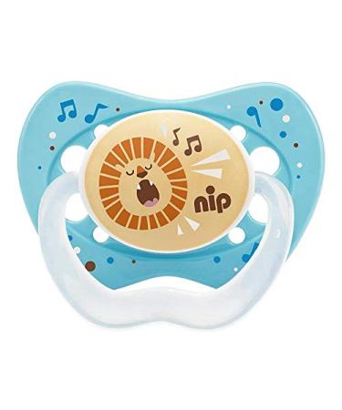Nip Schnuller 'Life' Silicone Pacifier - BPA-Free Size 3 for Boys (16-32 Months) - Made in Germany (2 Pack) - Buy Online on SooperMarket.com