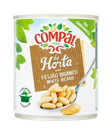 White Beans / Feij o Branco - Compal 845g