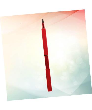Didiseaon Travel Lip Brush Cosmetics Lip Brush Retractable Lip Brush Lip Brush Applicator Lipstick Brush Lipstick Applicator Makeup Lip Brush Makeup Brush Tool Red Earth Tones 9.3*1cm Red - Buy Online on SooperMarket.com