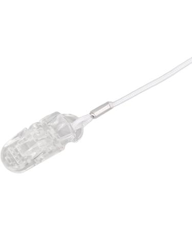 Lightweight Hearing Amplifier with Clip for Seniors - Stretchy White Cord Secure Fixation Prevents Loss - Ideal Muirnal Hearing Aid - Buy Online on SooperMarket.com