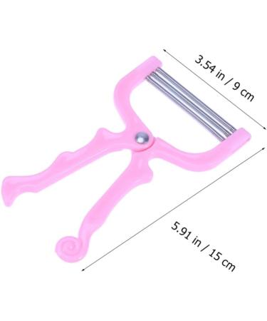 Magiclulu 2ST Facial Hair Remover Device - Pink Epilator for Women | Face Hair Removal & Hair Ringing Tool - 2PCS - Buy Online on SooperMarket.com