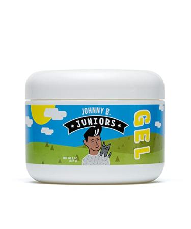 JOHNNY B. Juniors Hair Gel for Kids  No-Flake  Medium Hold 8 oz. Jar