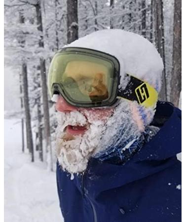 SH HORVATH Ski Goggles Replacement Yellow Lens - Dual Spherical UV400 VLT81% Anti-Fog Windproof Scratch Resistant Lens - Buy Online on SooperMarket.com
