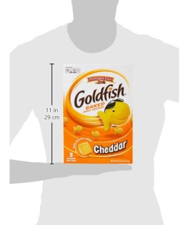 Pepperidge Farm Goldfish Cheddar Crackers 58oz Box - 3 Resealable Pouches, 1.2lb (Pack of 3) - Buy Online on SooperMarket.com