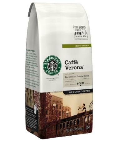 Starbucks Caffee Verone Coffee 12-Ounce Bag
